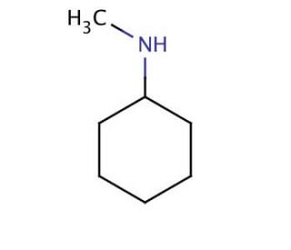 N-Methylcyclohexylamine (CAS 100-60-7) - chemical structure image