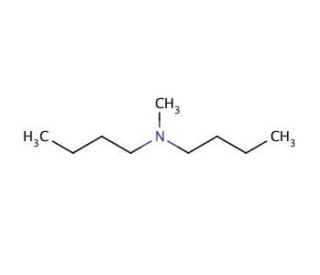 N-Methyldibutylamine (CAS 3405-45-6) - chemical structure image