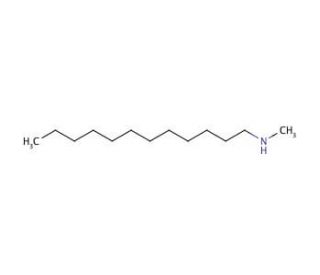 N-Methyldodecylamine (CAS 7311-30-0) - chemical structure image