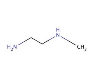 N-Methylethylenediamine (CAS 109-81-9) - chemical structure image