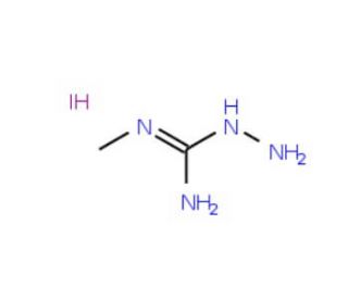 N-Methylhydrazinecarboximidamide hydroiodide (CAS 33398-79-7) - chemical structure image