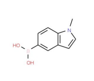 N-methylindol-5-boronic acid (CAS 192182-55-1) - chemical structure image