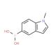 N-methylindol-5-boronic acid (CAS 192182-55-1) - chemical structure image