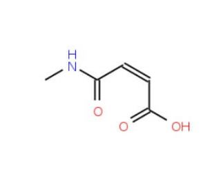 N-Methylmaleamic acid (CAS 6936-48-7) - chemical structure image