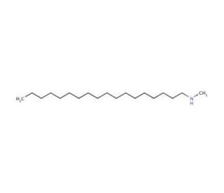 N-Methyloctadecylamine (CAS 2439-55-6) - chemical structure image