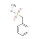 N-methylphenylmethanesulfonamide (CAS 19299-41-3) - chemical structure image