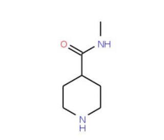 N-Methylpiperidine-4-carboxamide (CAS 1903-69-1) - chemical structure image