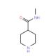 N-Methylpiperidine-4-carboxamide (CAS 1903-69-1) - chemical structure image