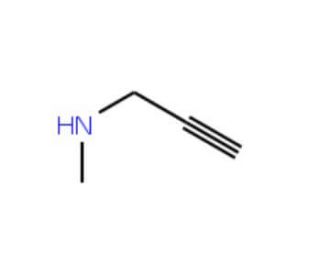 N-Methylpropargylamine (CAS 35161-71-8) - chemical structure image