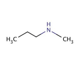 N-Methylpropylamine (CAS 627-35-0) - chemical structure image