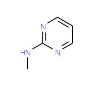 N-methylpyrimidin-2-amine (CAS 931-61-3) - chemical structure image