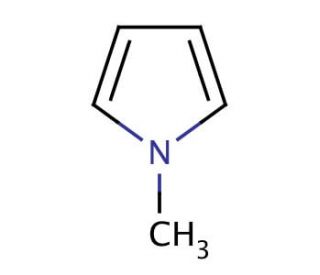 N-Methylpyrrole (CAS 96-54-8) - chemical structure image