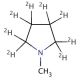 N-Methylpyrrolidine-2,2,3,3,4,4,5,5-d8 (CAS 131857-29-9) - chemical structure image