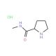 N-methylpyrrolidine-2-carboxamide hydrochloride - chemical structure image