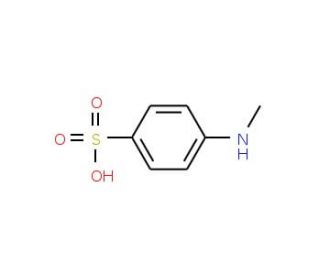 N-Methylsulfanilic acid (CAS 24447-99-2) - chemical structure image