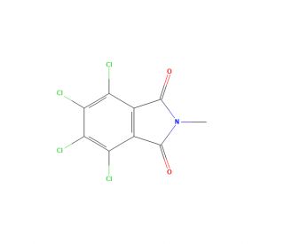 N-Methyltetrachlorophthalimide (CAS 14737-80-5) - chemical structure image