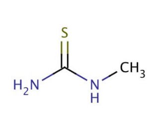 N-Methylthiourea (CAS 598-52-7) - chemical structure image