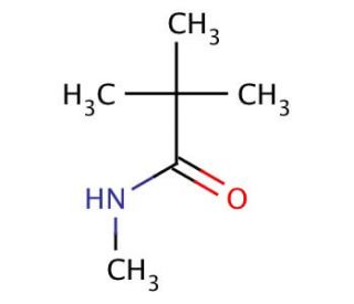 N-Methyltrimethylacetamide (CAS 6830-83-7) - chemical structure image