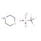 N-Morpholinium trifluoromethanesulfonate (CAS 77534-70-4) - chemical structure image