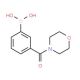 N-Morpholinyl 3-boronobenzamide (CAS 723281-55-8) - chemical structure image