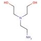 N,N-Bis(2-hydroxyethyl)ethylenediamine (CAS 3197-06-6) - chemical structure image