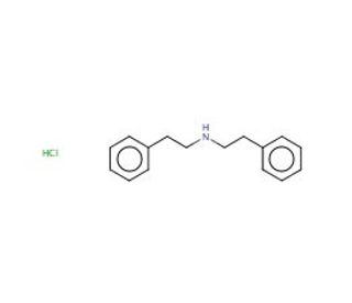 N,N-bis(2-phenylethyl)amine hydrochloride (CAS 6308-98-1) - chemical structure image