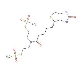 N,N-Bis(ethylmethanethiosulfonate) Biotinamide - chemical structure image