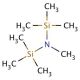 N,N-Bis(trimethylsilyl)methylamine (CAS 920-68-3) - chemical structure image