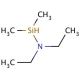 N,N-Diethyl-1,1-dimethylsilylamine (CAS 13686-66-3) - chemical structure image