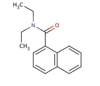 N,N-Diethyl-1-naphthamide (CAS 5454-10-4) - chemical structure image