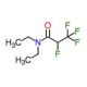 N,N-Diethyl-2,3,3,3-tetrafluoropropionamide (CAS 392-63-2) - chemical structure image