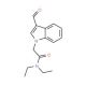 N,N-Diethyl-2-(3-formyl-indol-1-yl)-acetamide - chemical structure image