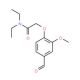 N,N-Diethyl-2-(4-formyl-2-methoxyphenoxy)acetamide - chemical structure image