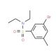N,N-Diethyl 3-bromo-5-methylbenzenesulfonamide (CAS 1020252-94-1) - chemical structure image