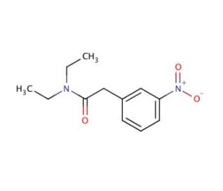 N,N-Diethyl-3-nitrobenzeneacetamide - chemical structure image