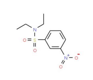 N,N-Diethyl 3-nitrobenzenesulfonamide (CAS 6335-26-8) - chemical structure image