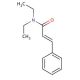 N,N-Diethyl-3-phenylacrylamide (CAS 3680-04-4) - chemical structure image
