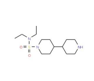 N,N-Diethyl-4,4&prime;-bipiperidine-1-sulfonamide - chemical structure image