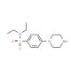 N,N-Diethyl-4-piperazin-1-yl-benzenesulfonamide - chemical structure image