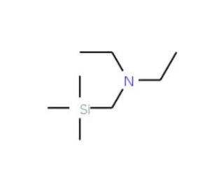 N,N-Diethyl(trimethylsilylmethyl)amine (CAS 10545-36-5) - chemical structure image
