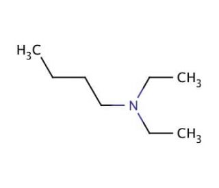 N,N-Diethylbutylamine (CAS 4444-68-2) - chemical structure image