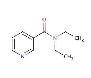 N,N-Diethylnicotinamide (CAS 59-26-7) - chemical structure image