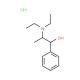 (−)-N,N-Diethylnorephedrine hydrochloride - chemical structure image