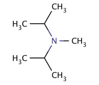 N,N-Diisopropylmethylamine (CAS 10342-97-9) - chemical structure image