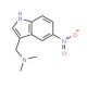 N,N-Dimethyl-5-nitrotryptamine (CAS 3414-64-0) - chemical structure image