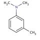 N,N-Dimethyl-m-toluidine (CAS 121-72-2) - chemical structure image