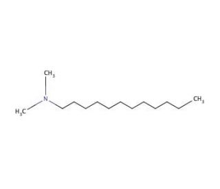 N,N-Dimethyldodecylamine (CAS 112-18-5) - chemical structure image