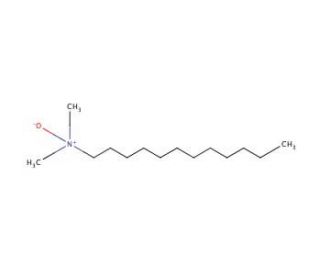 N,N-Dimethyldodecylamine N-oxide (CAS 1643-20-5) - chemical structure image