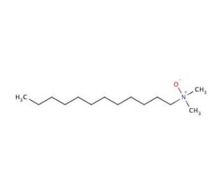 N,N-Dimethyldodecylamine N-oxide 30% Solution in H2O (CAS 1643-20-5) - chemical structure image