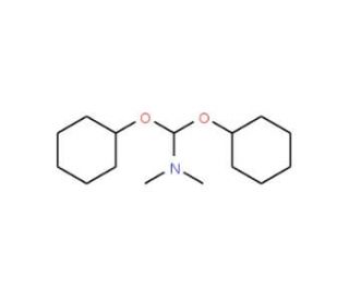 N,N-Dimethylformamide dicyclohexyl acetal (CAS 2016-05-9) - chemical structure image
